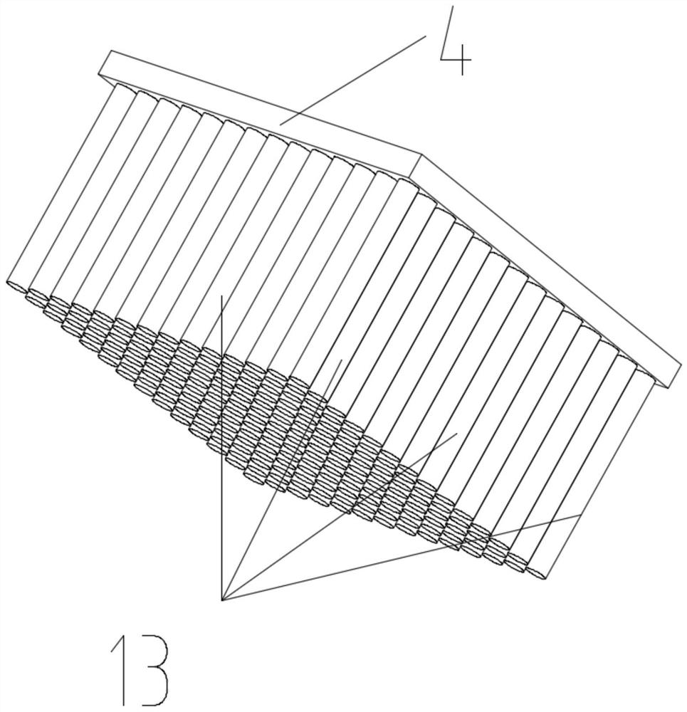 Dust remover for processing sandstone aggregate