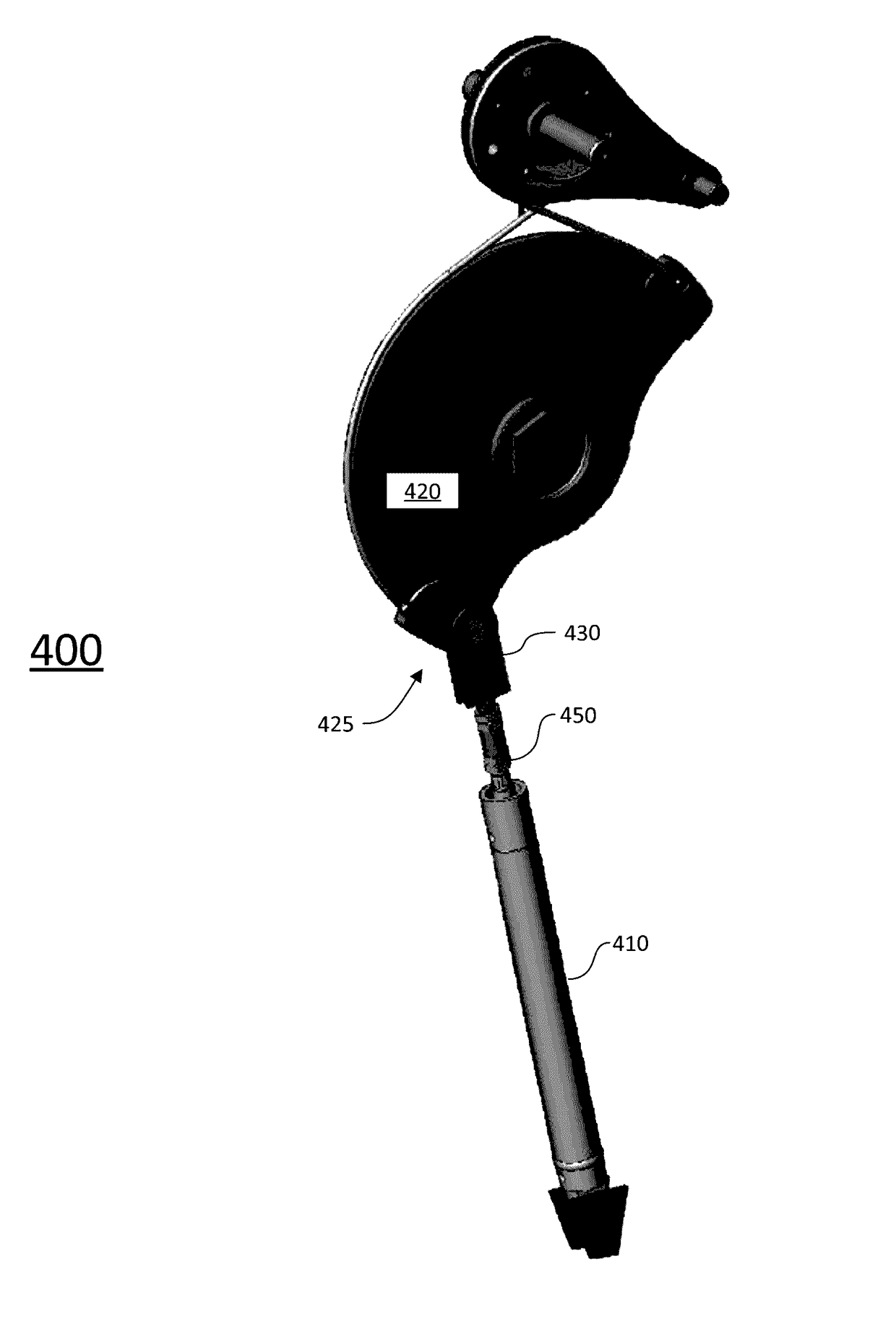 Integrated tracking drive and mount