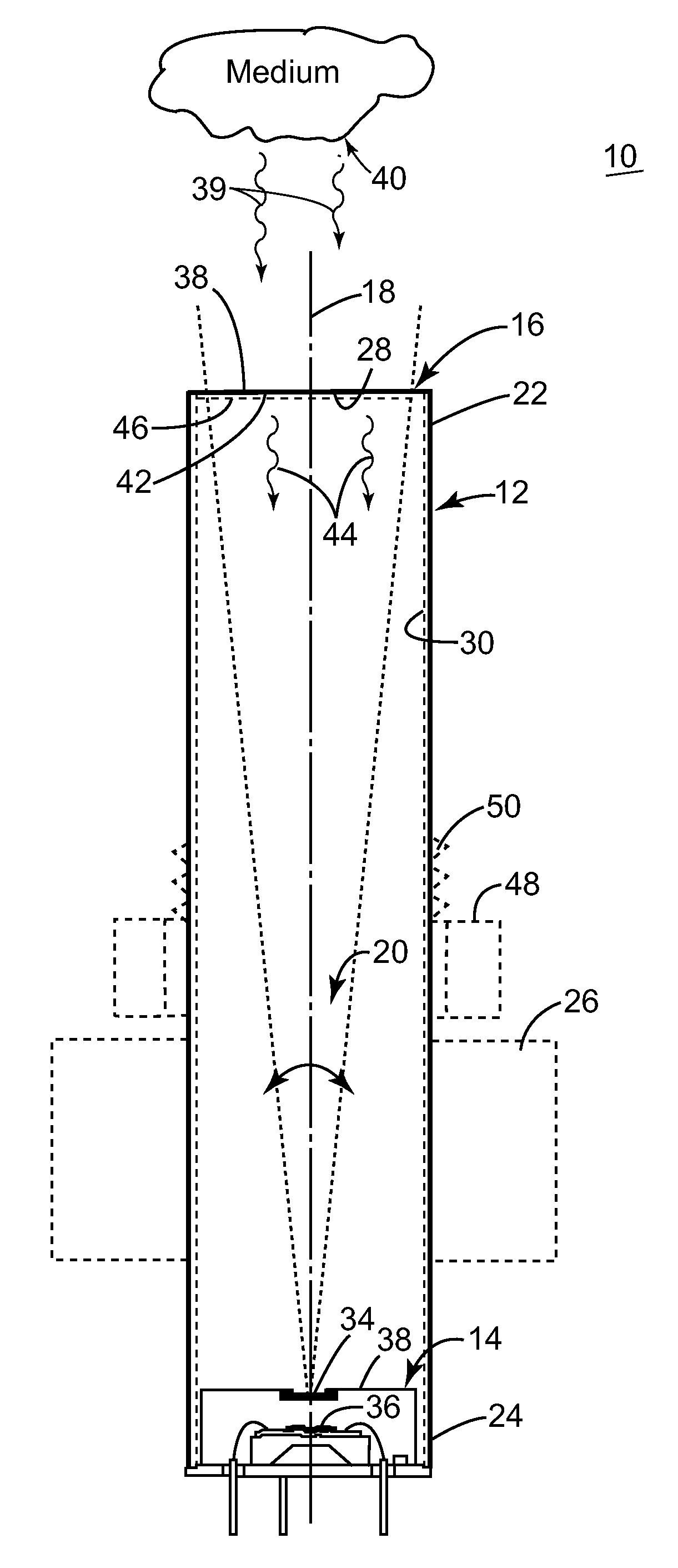 Infra-red temperature sensor