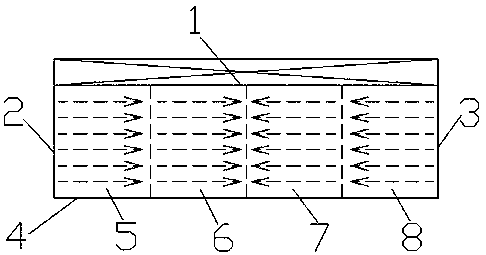 Slag salvaging path planning method for slag salvaging robot