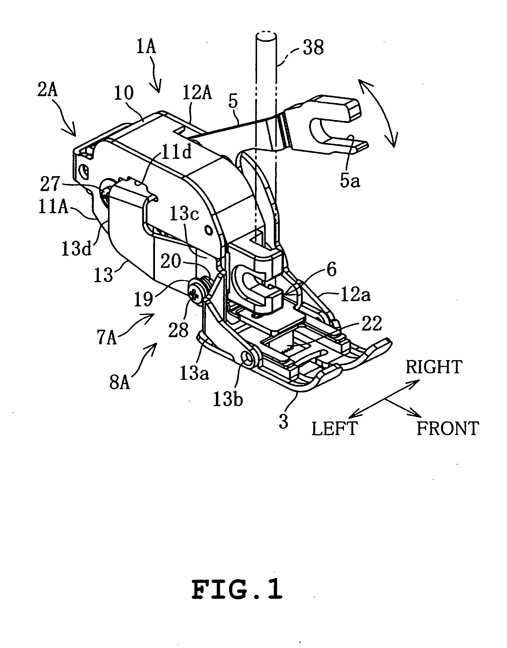 Walking foot for sewing machine