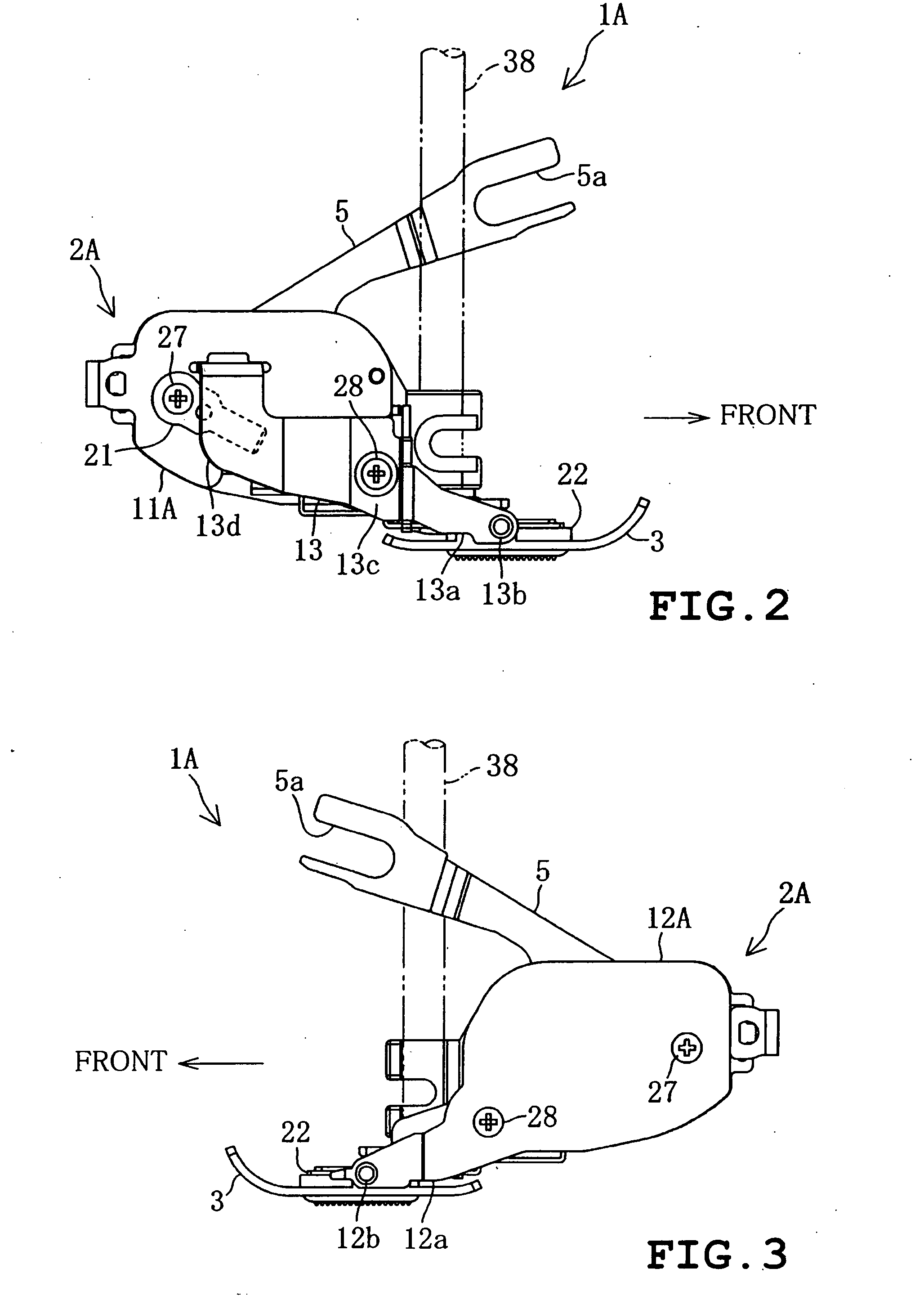 Walking foot for sewing machine