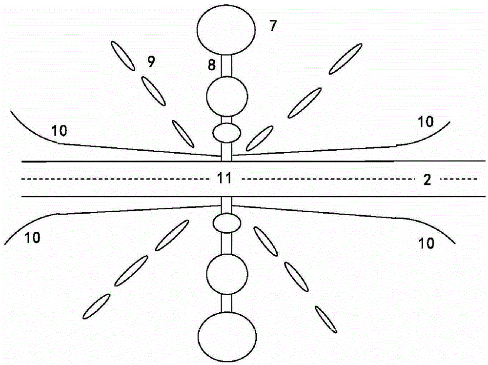 A method for setting up a highway amphibian channel system