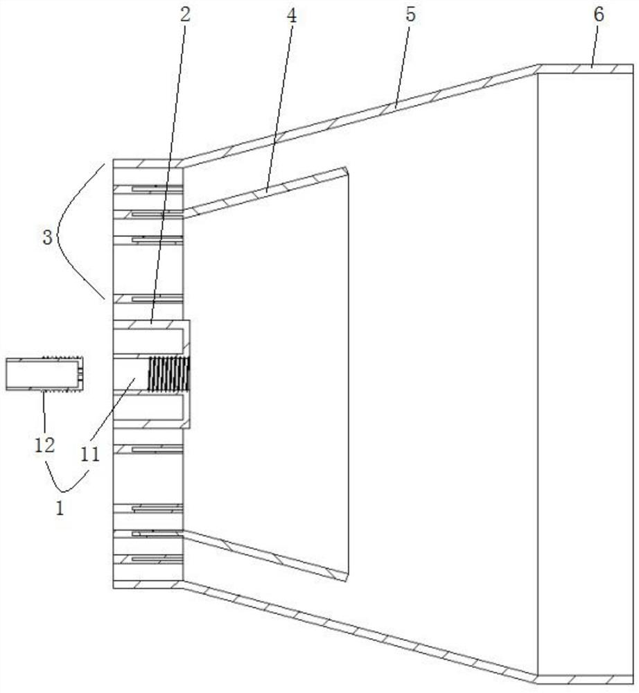 Multi-channel dense-thin separation type single cone burner and using method thereof