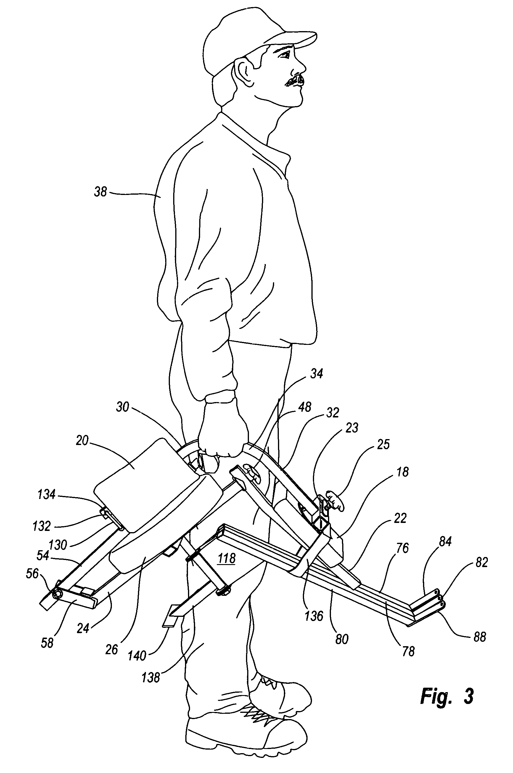 Foldable shooting chair