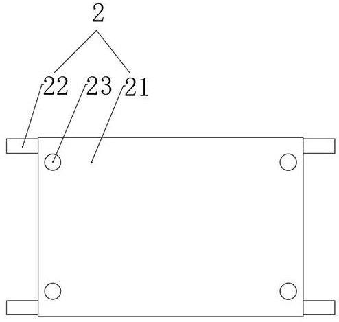 Anti-crack construction waste recycled concrete wallboard