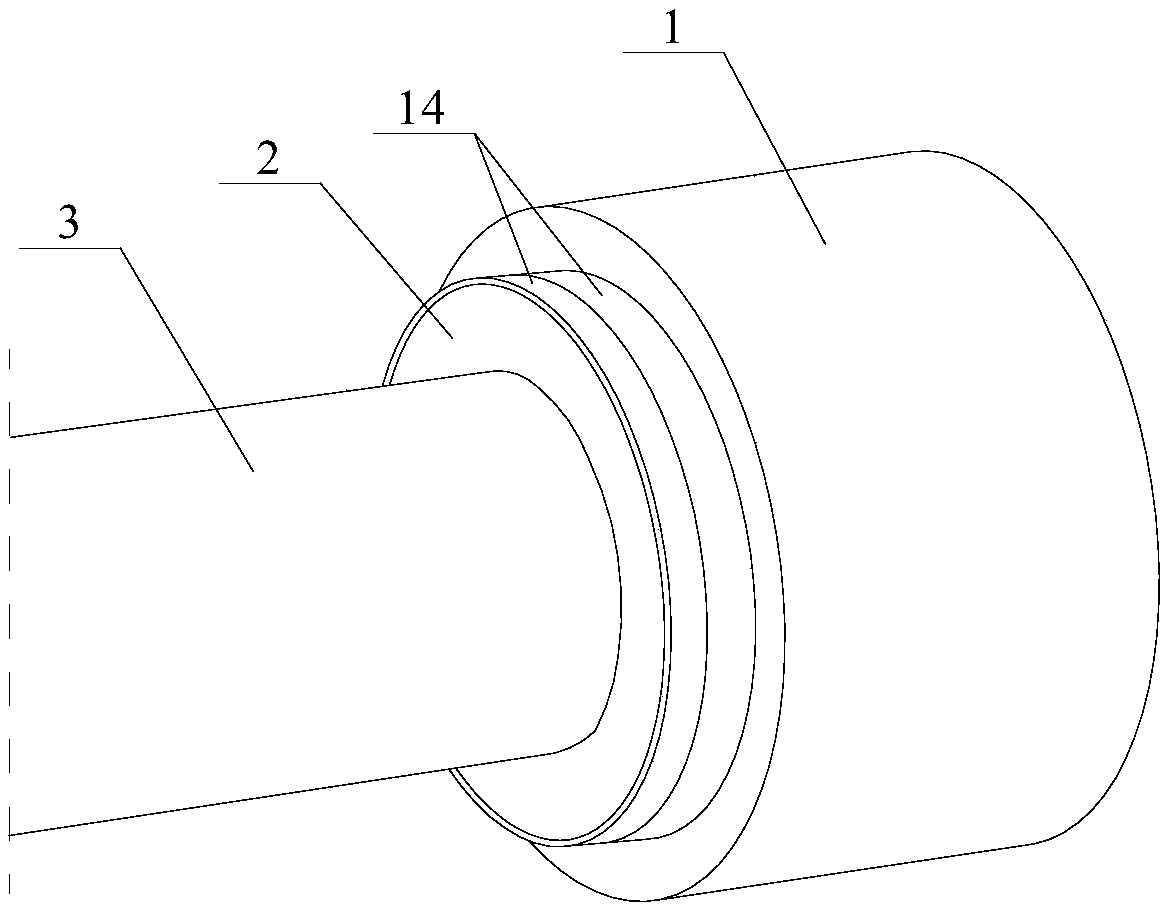 A rigid-flexible dynamic decoupling device with six degrees of freedom in space