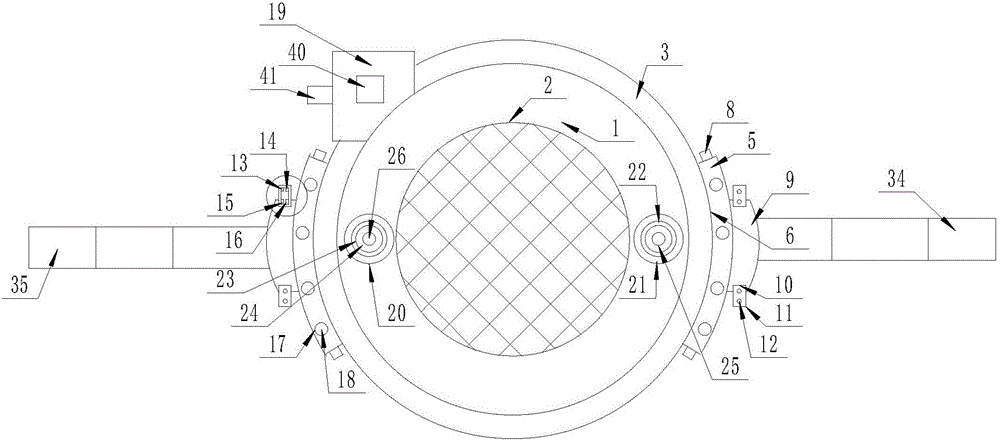 Tunnel respiratory protection device with detection alarm prompt