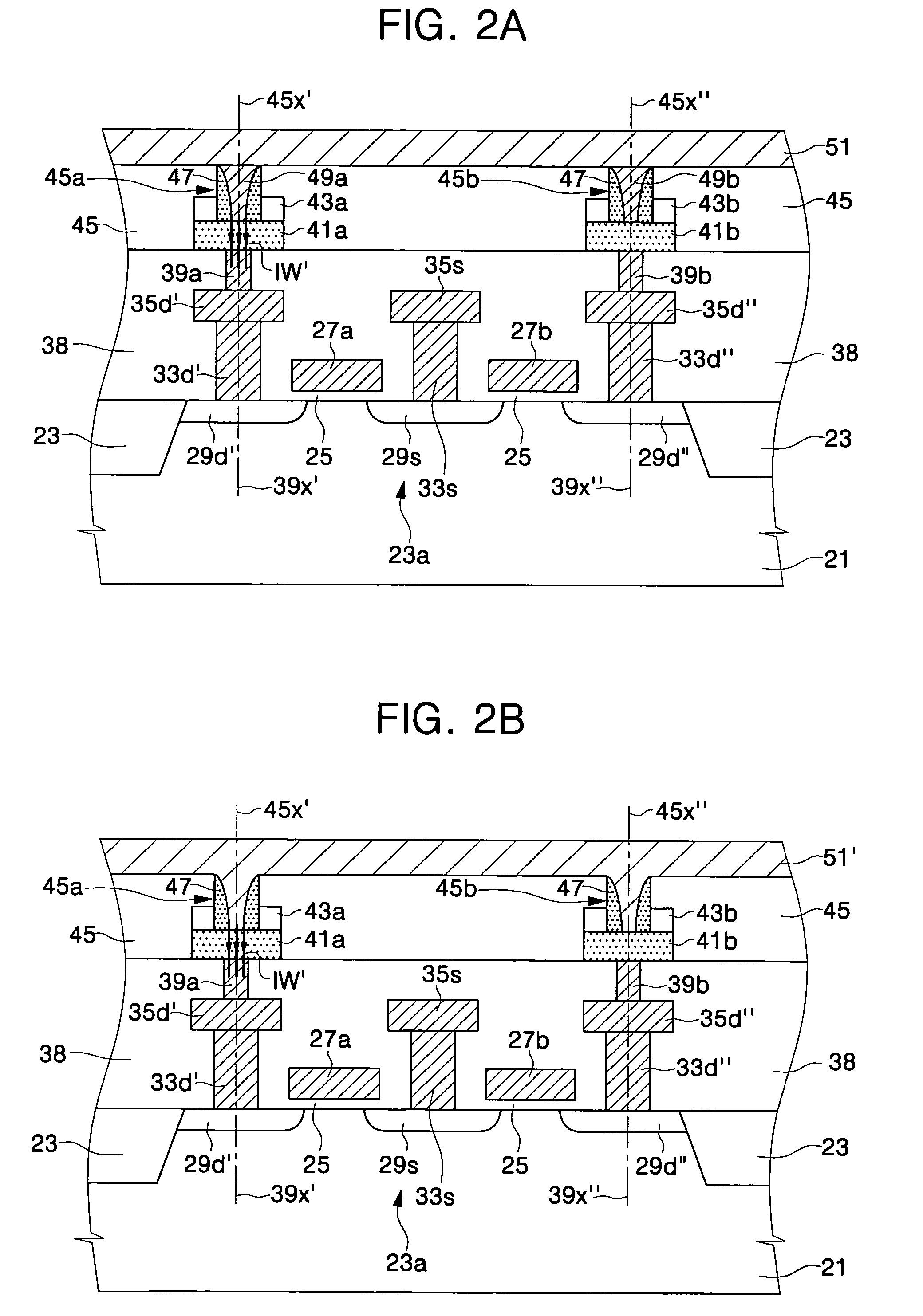 Phase changeable memory cells and methods of forming the same