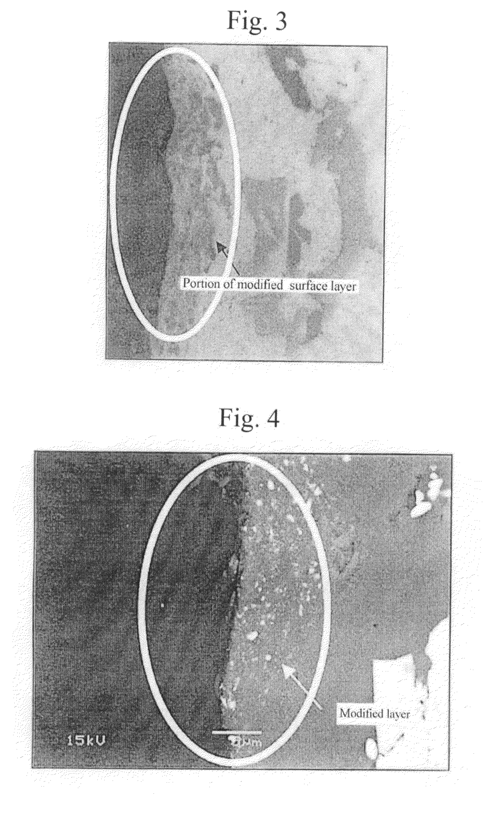 Method for surface treatment of an internal combustion piston and an internal combustion piston