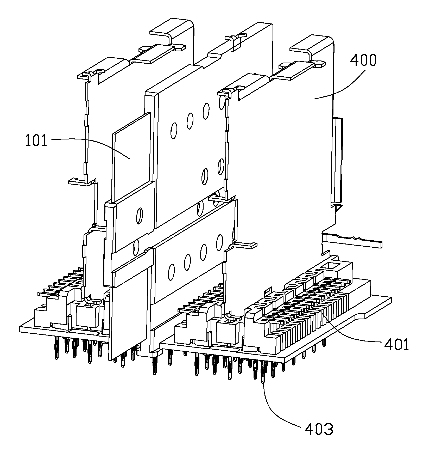 Electrical connector having position fixer for conductive terminals