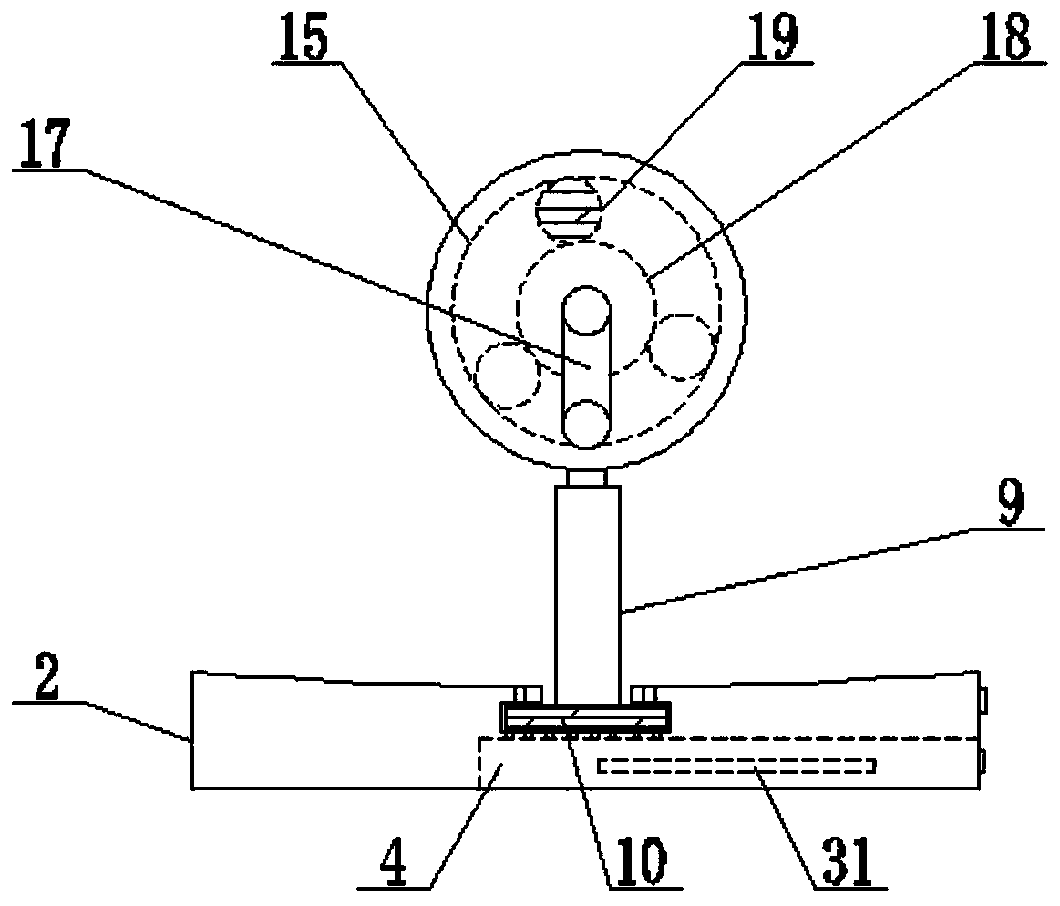 Automatic spiral-dressing type dressing changing device