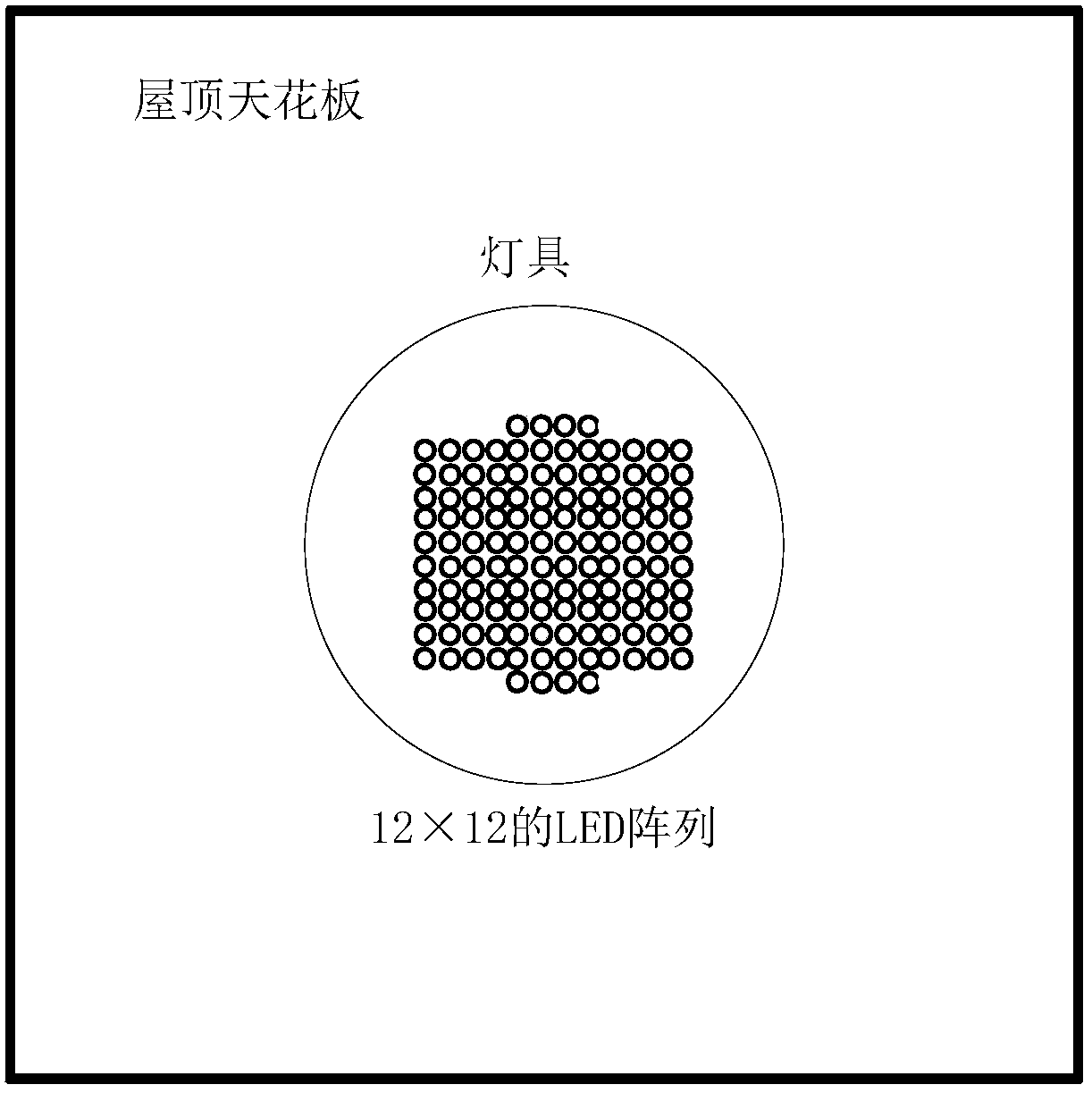 A visible light communication device