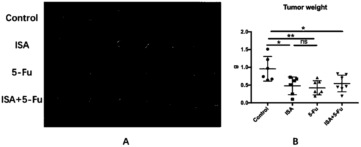 Antitumor drug capable of relieving immunosuppression and application of antitumor drug