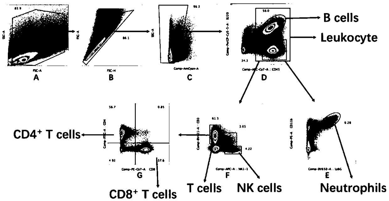 Antitumor drug capable of relieving immunosuppression and application of antitumor drug