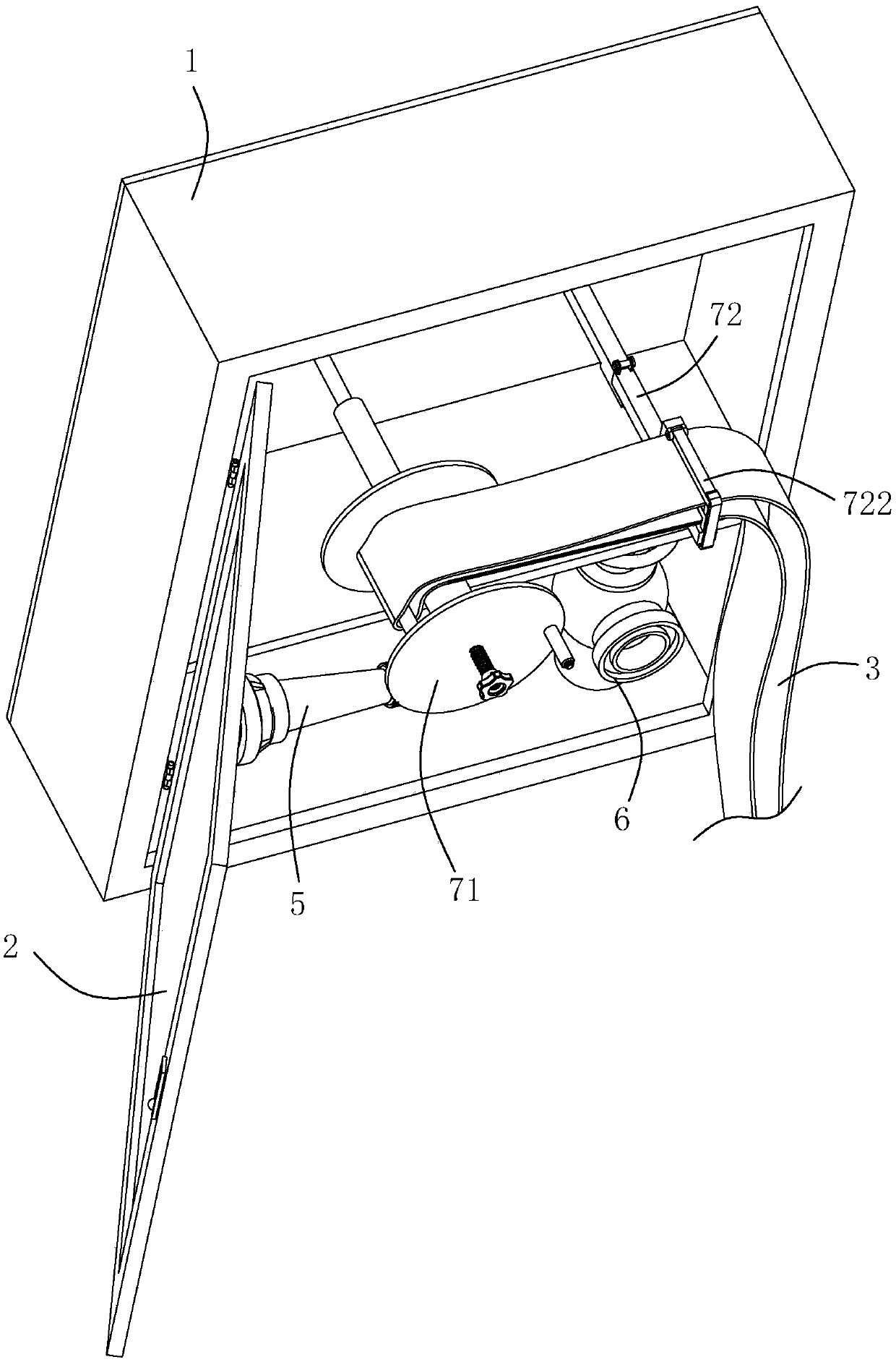 Fire-hydrant cabinet