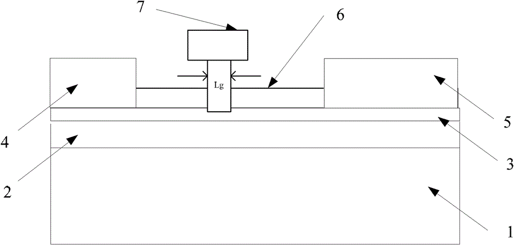 T type gate high electron mobility transistor (HEMT) device and manufacturing method thereof