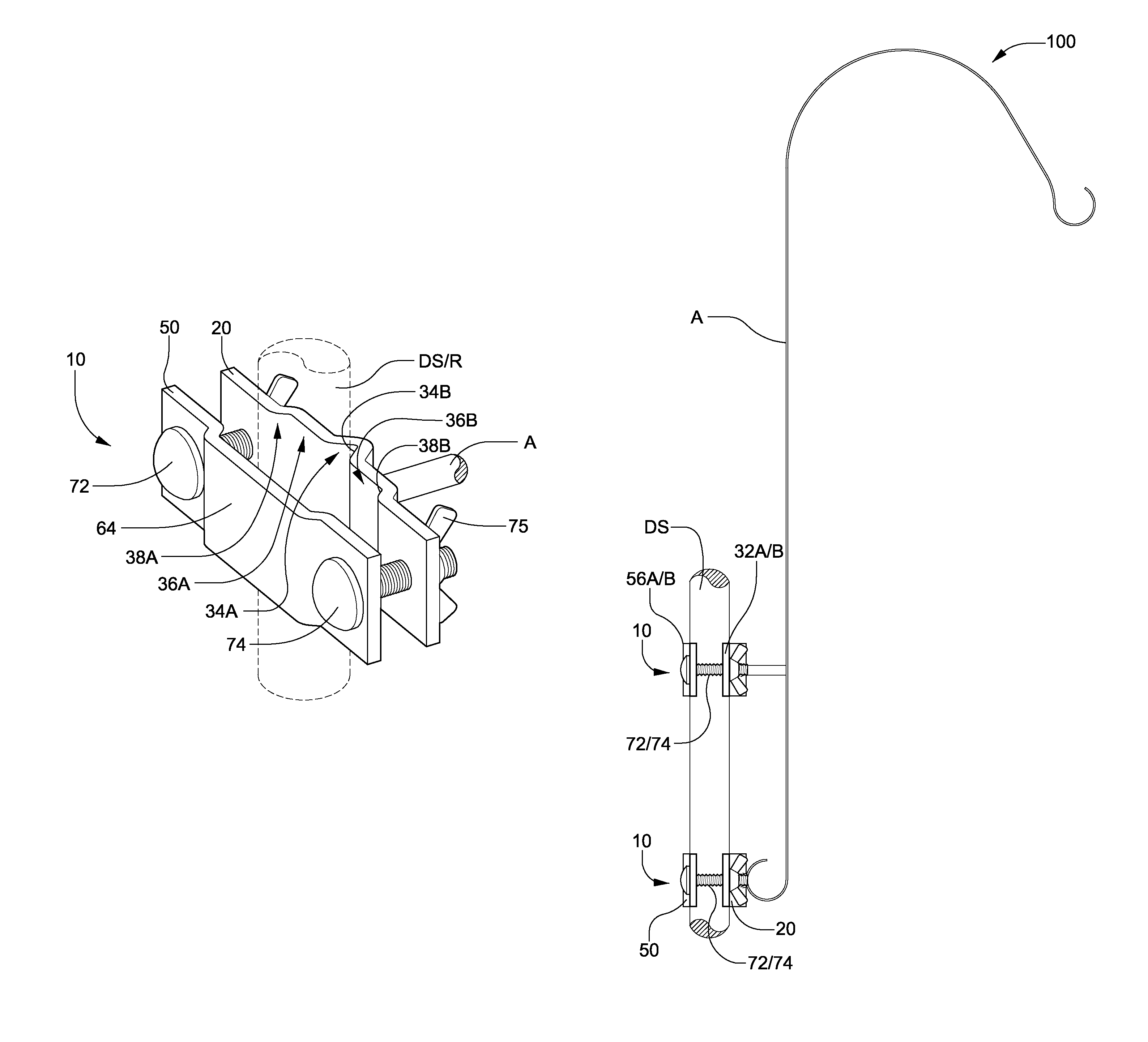 Universal clamp assembly