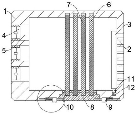 Control method of printing machine with heat dissipation assembly