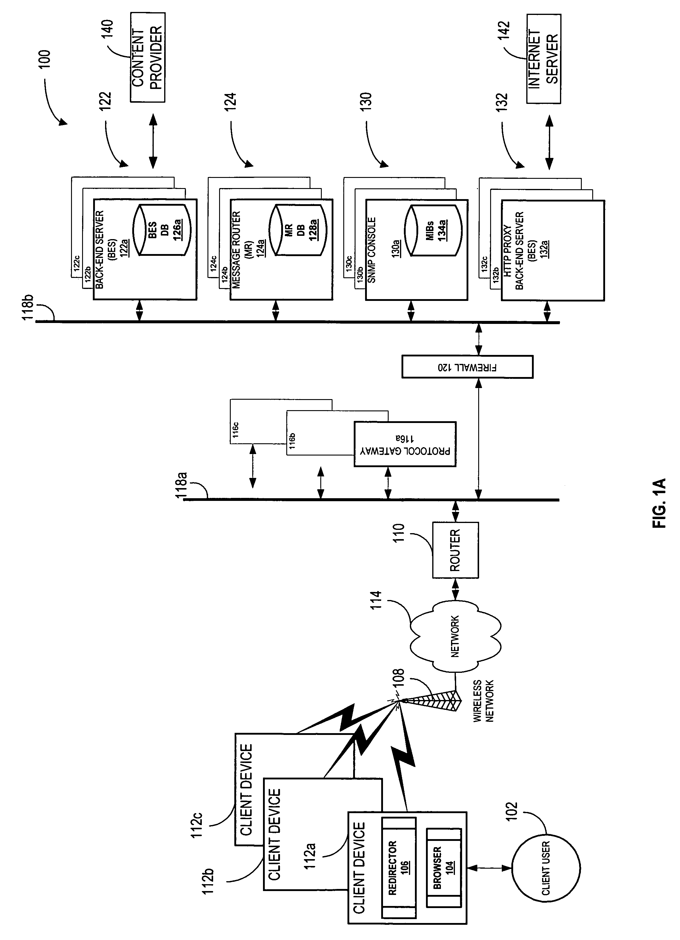 Intelligent messaging network server interconnection