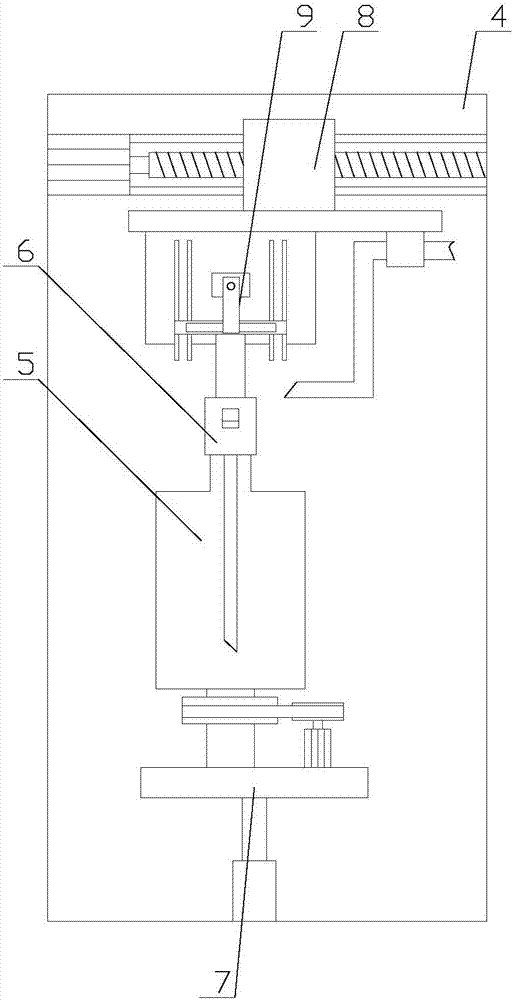 Graphene dispersion machine with automatic quantitative charging function