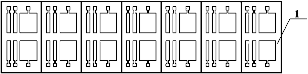 A flexible differential array electrochemical glucose sensor and its application method