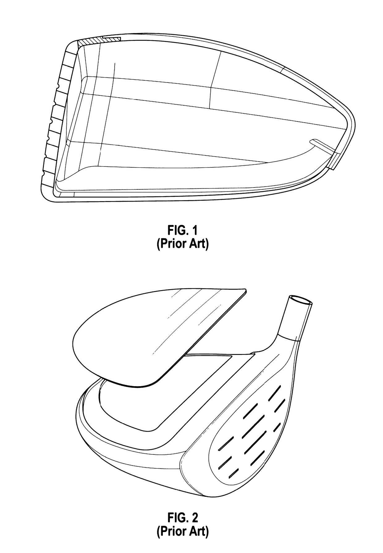 Multiple-material golf club head with scarf joint