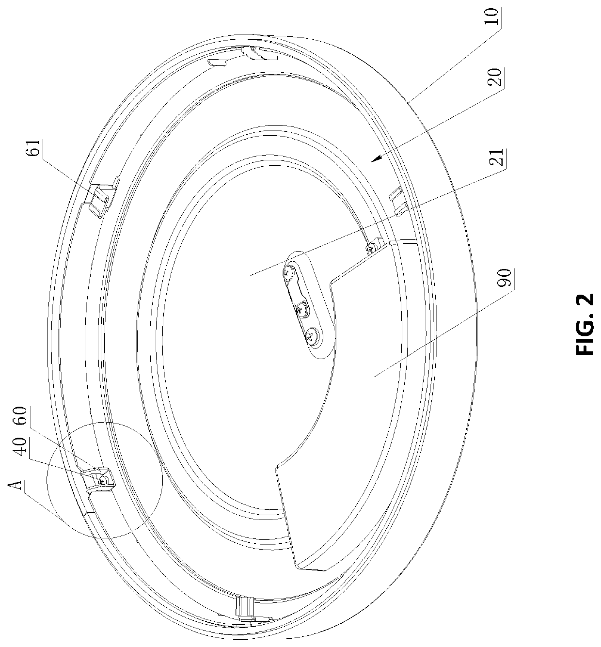 Edge-lit downlight apparatus