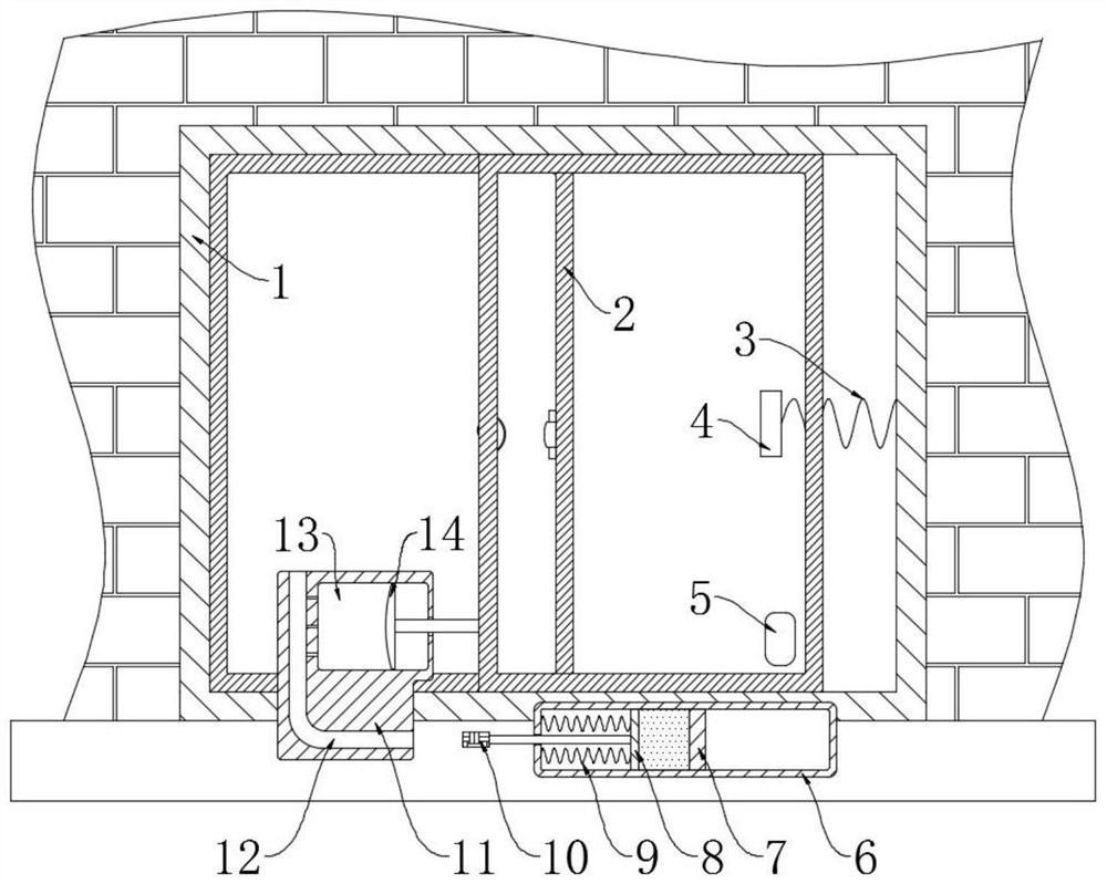 A window self-opening and closing device for whole house ventilation