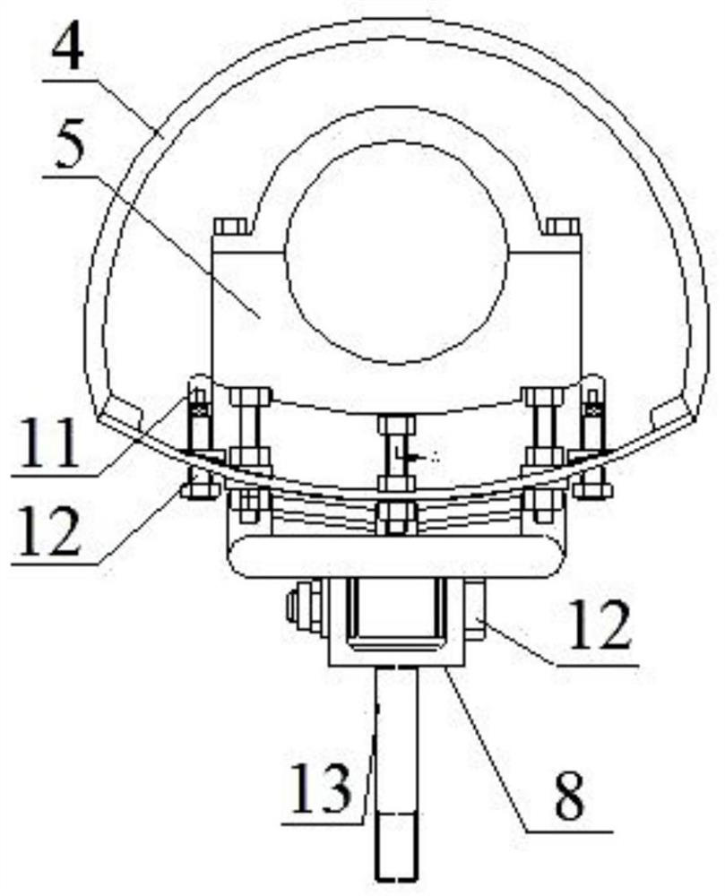 An aero-engine fuel accessory bracket vehicle