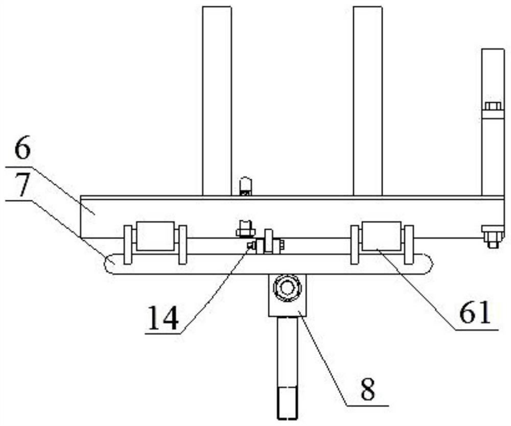 An aero-engine fuel accessory bracket vehicle