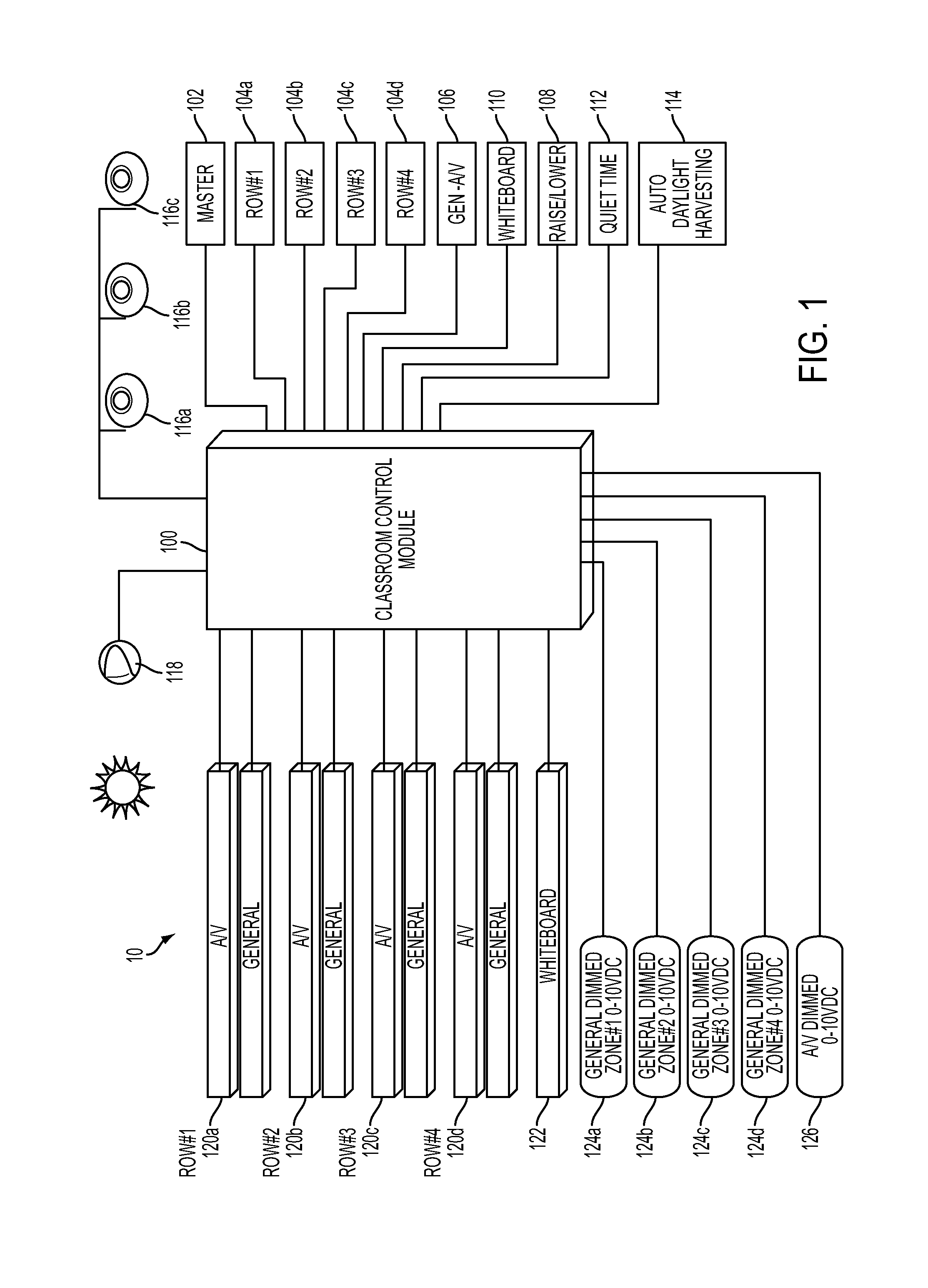 Integrated lighting system and method