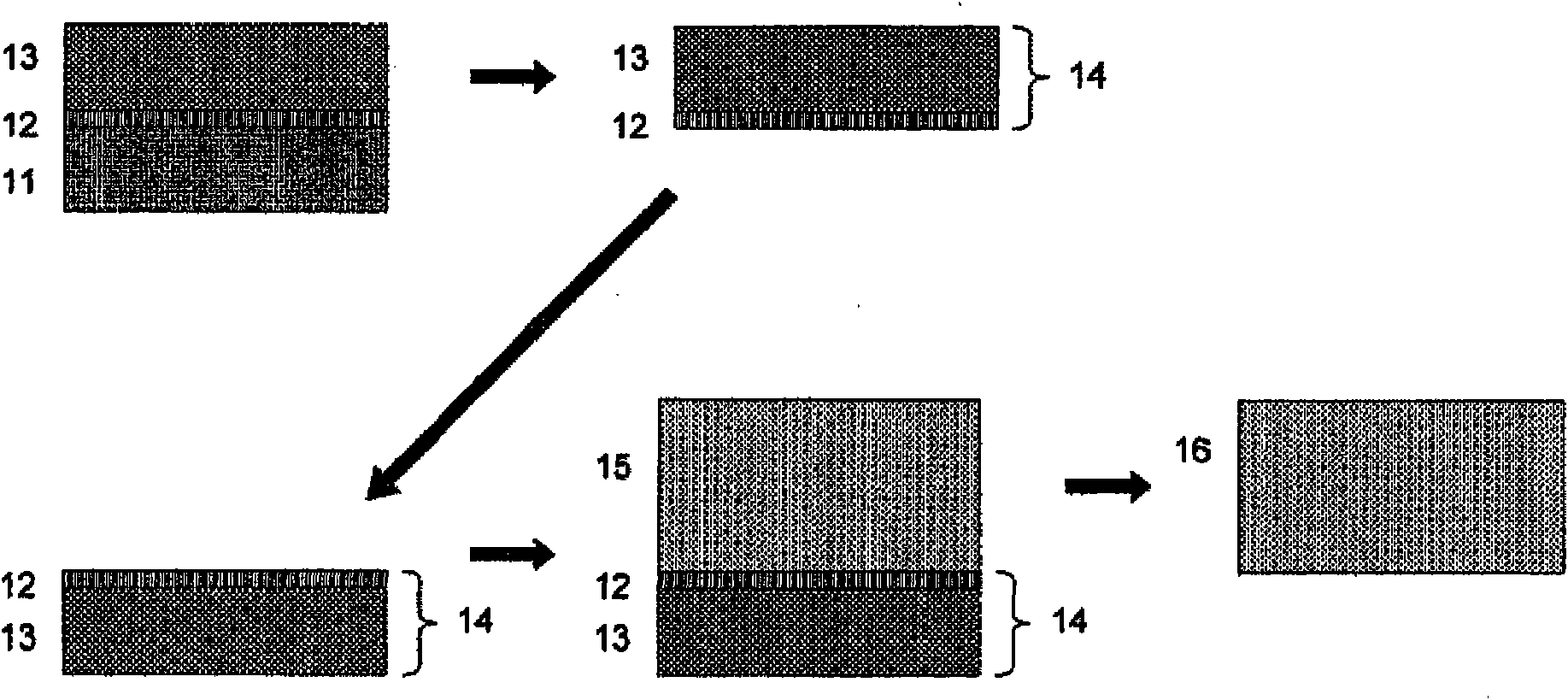 Process for producing laminate comprising Al-based group III nitride single crystal layer, laminate produced by the process, process for producing Al-based group III nitride single crystal substrate using the laminate, and aluminum nitride single cry