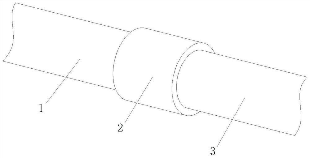 A kind of frost-resistant and high-temperature resistant composite cable protection sleeve