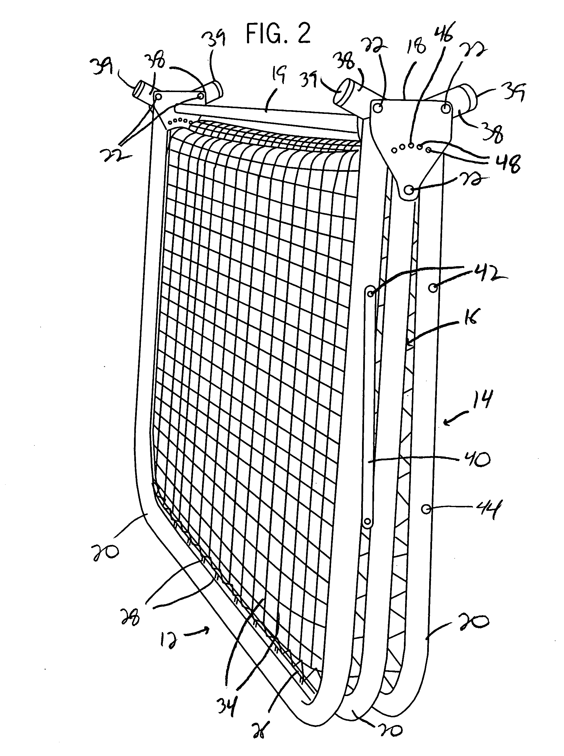 Random rebound practice device