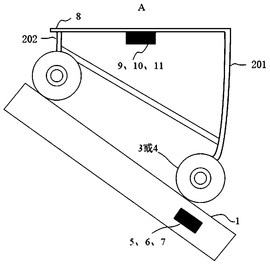 Fault recognition system and method for escalator or moving walkway