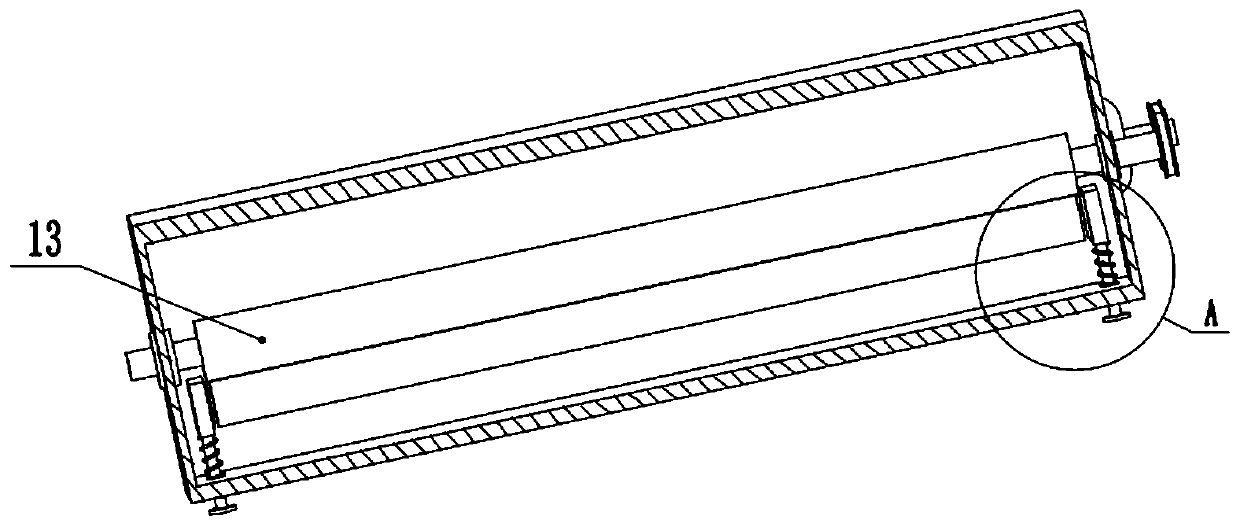 Automatic cleaning projection cloth