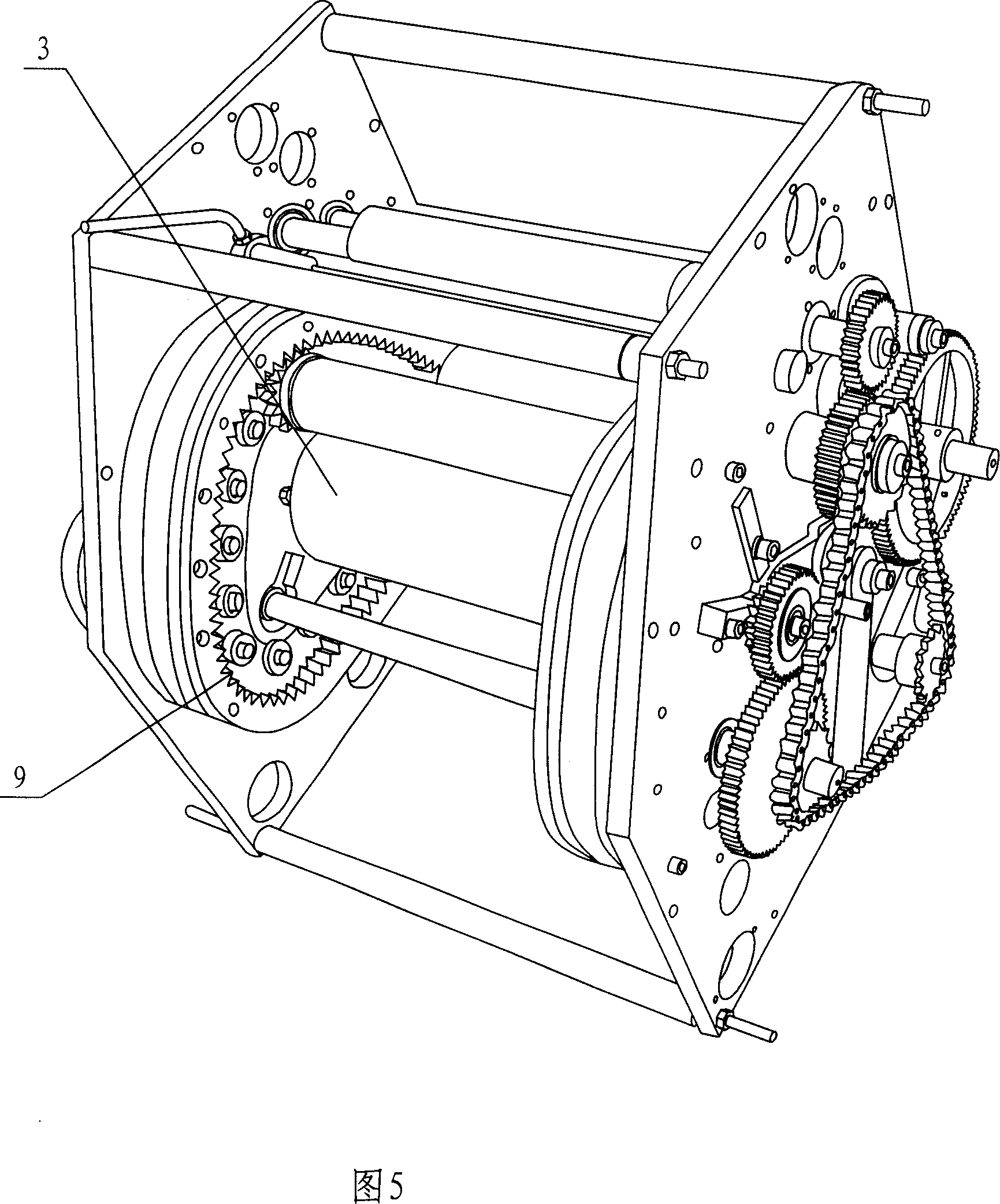 Round smooth plating printing press and operating procedure of the same