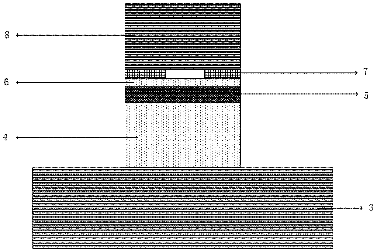 Narrow-linewidth vertical-cavity surface-emitting semiconductor laser based on lateral grating