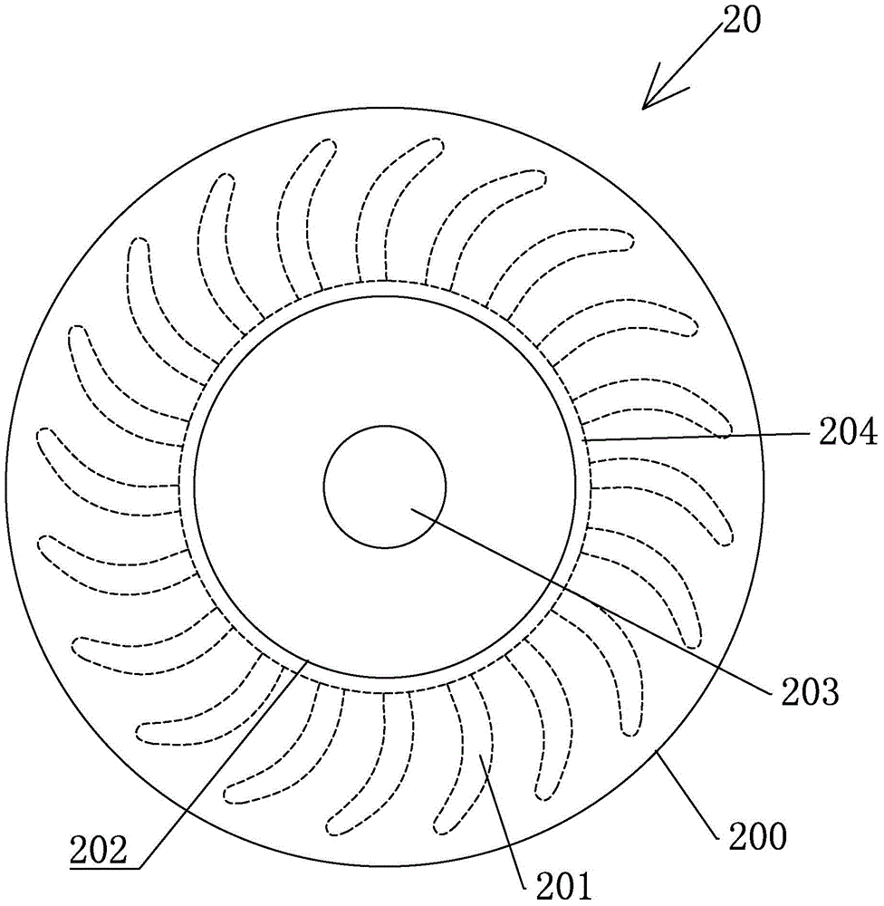 Mower using exhaust gas turbocharging auxiliary device