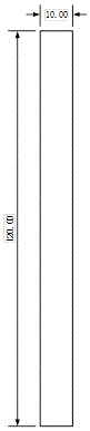 Rectangular perforating current-carrying busbar design