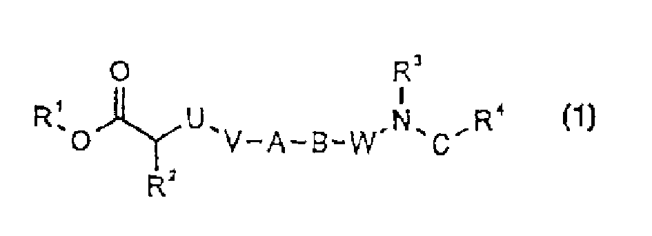 Biphenyl and biphenyl-analogous compounds as integrin antagonists