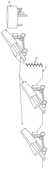 Method for remotely pumping thick cement slurry through relay method