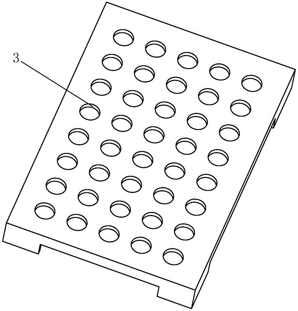 Arranging frame for drying shuttlecock glue