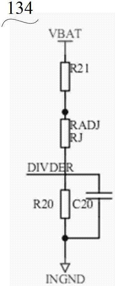 Battery electric quantity liquid crystal display device of energy storage system