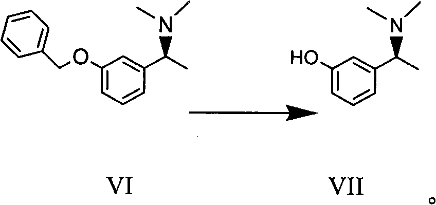 Method for preparing intermediate compound of Rivastigmine and intermediate compound