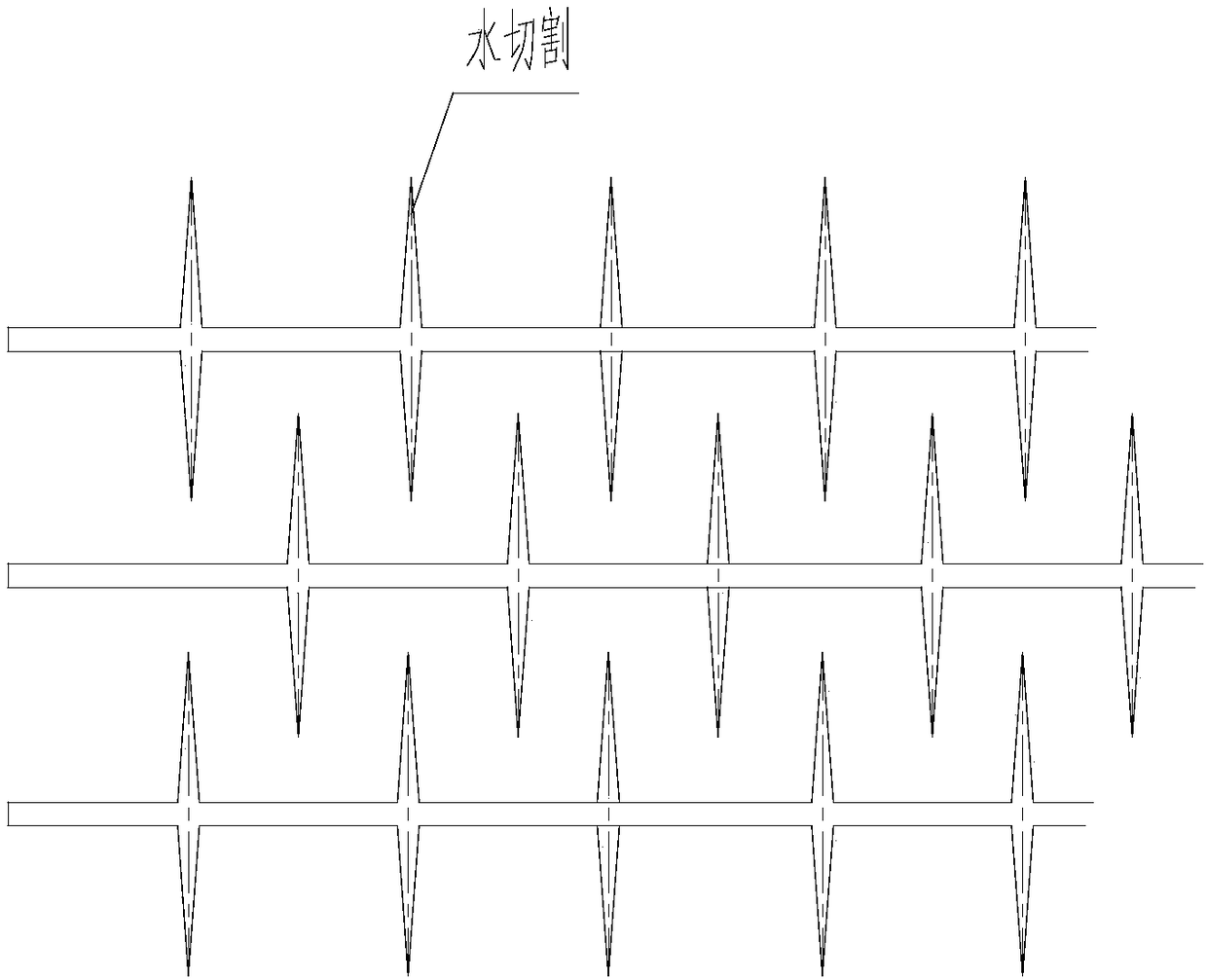 Pulsating fracturing creep anti-reflection technology and device thereof by taking gas as medium