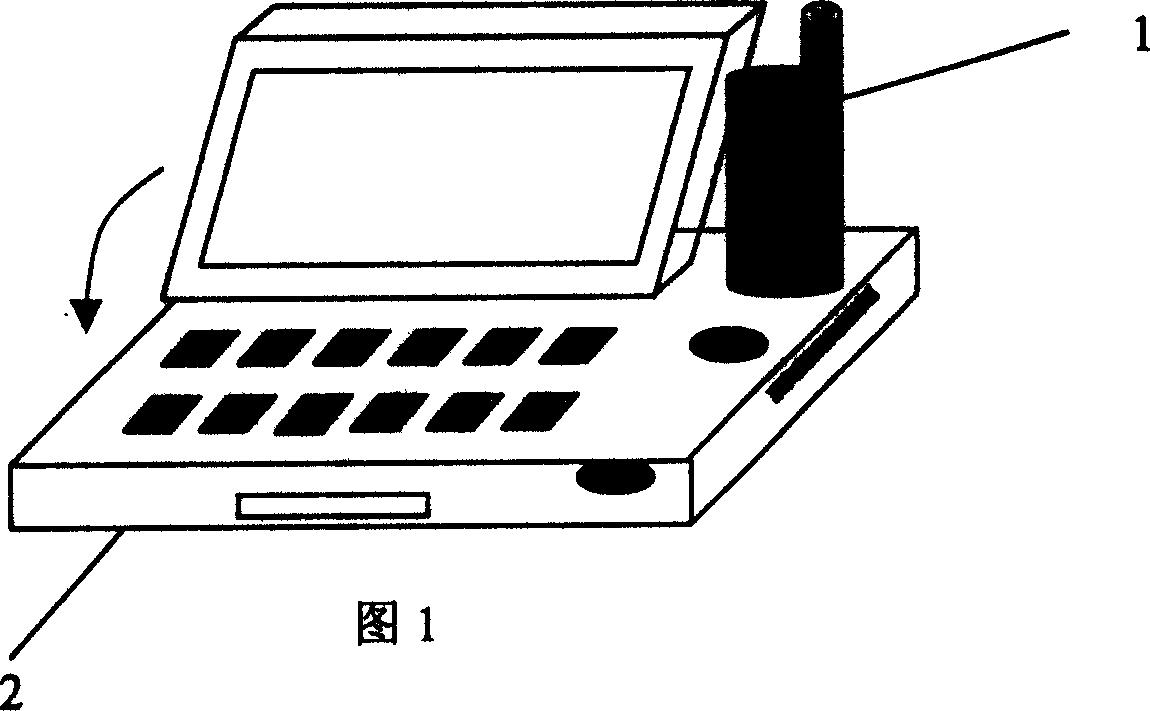 Knee mobile phoe system