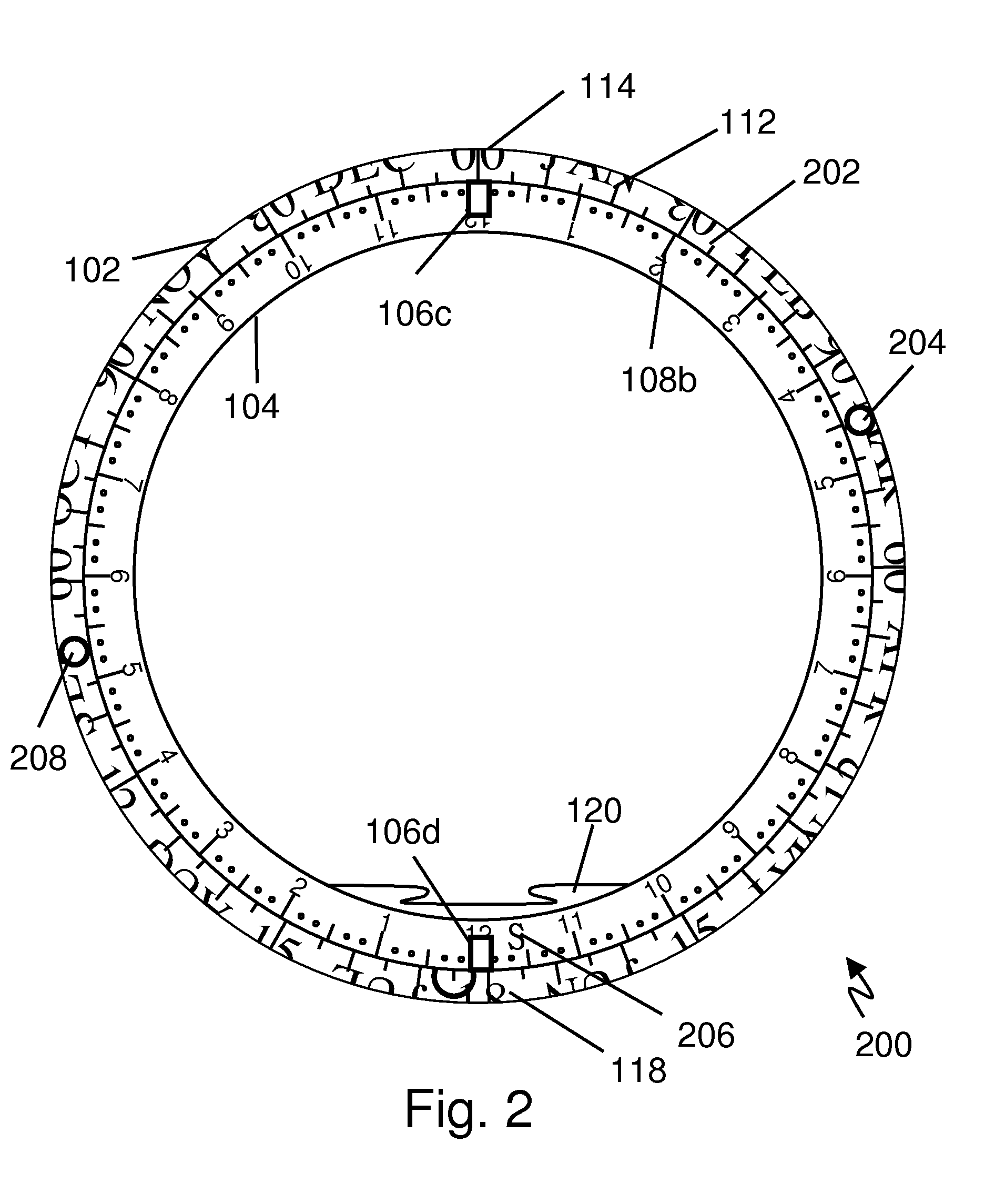 Compact celestial navigation device