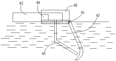 A kind of urban river gushing water quality purification system and purification method